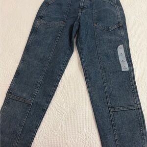 Old Navy Women's High Rise Jeans - Dark Blue